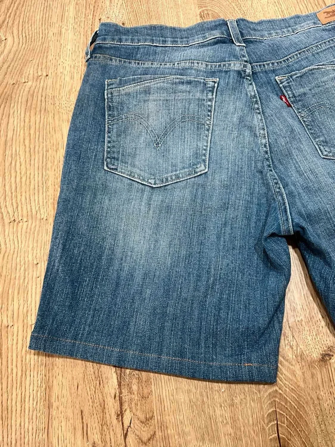 Short  Levi's 10 - W30 Chic Homme 99% Coton Bleu délavé Slv005 – photo 7